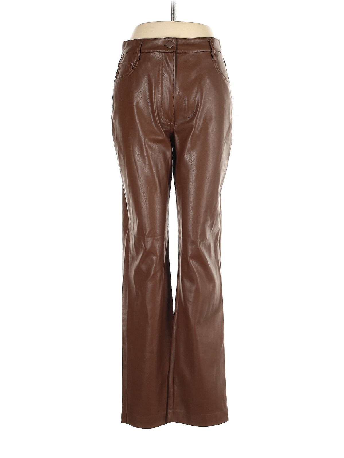 Faux Leather Pants size - 6